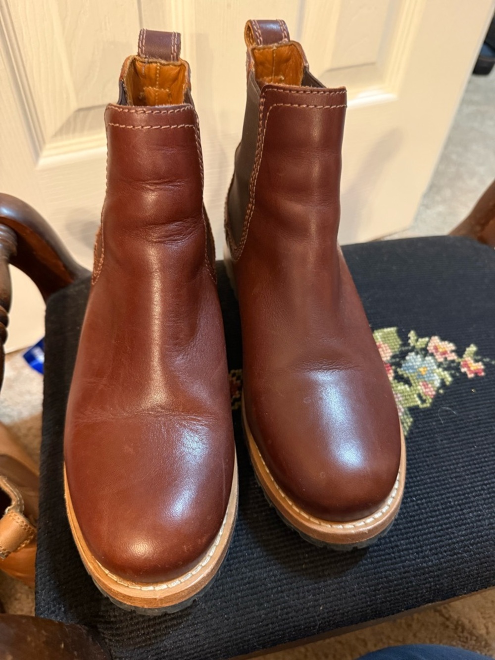 Patina Chelsea Boots